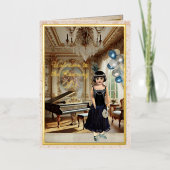 20. Geburtstagskarte (Vorderseite)