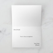 20. Geburtstagskarte Dankeskarte (Innenseite)