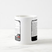 20 Gesetze ohne Hoffnung Kaffeetasse (Mittel)