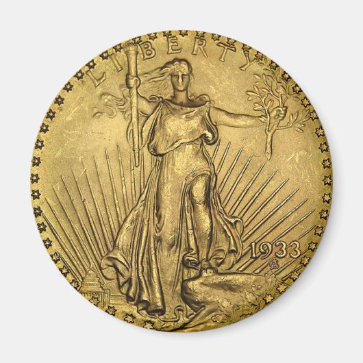 $20 GOLD MAGNET (Vorne)