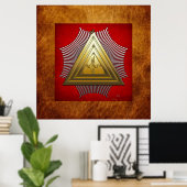 20. Grad: Master of the Symbolic Lodge Poster (Heimbüro)