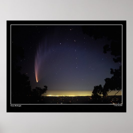 20-Grad-Staub-Schwanz Poster (Vorne)