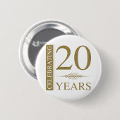20. Hochzeit Button (Vorne & Hinten)