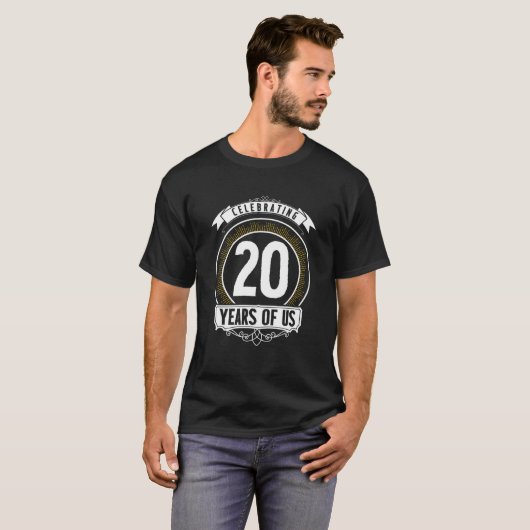 20. Hochzeit-Jubiläum Geschenk Großes Husban T-Shirt (Vorne ganz)
