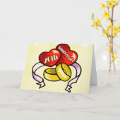 20. Hochzeit Karte (Gelbe Blume)