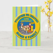 20. Hochzeit Karte (Gelbe Blume)