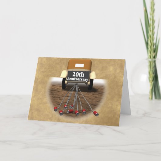 20. Hochzeit Karte (Vorderseite)