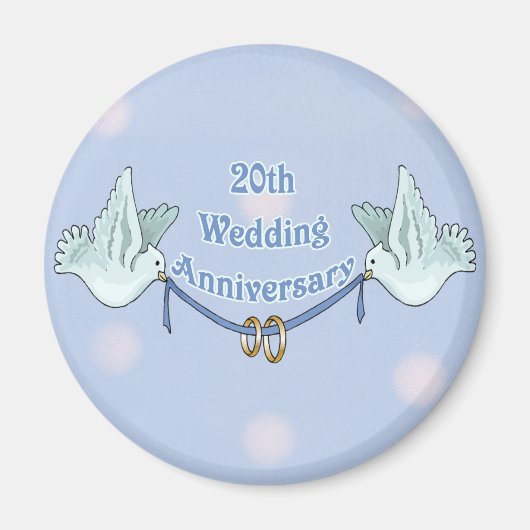 20. Hochzeit Magnet (Vorne)