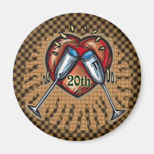20. Hochzeit Magnet