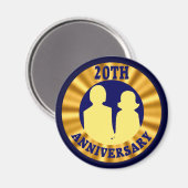 20. Hochzeit Magnet (Vorderseite/Rückseite)