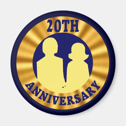 20. Hochzeit Magnet (Vorne)