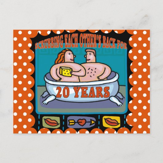 20. Hochzeit Postkarte (Vorderseite)