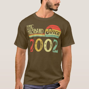 20. Hochzeitstag, Epic Husband Seit 200 T-Shirt