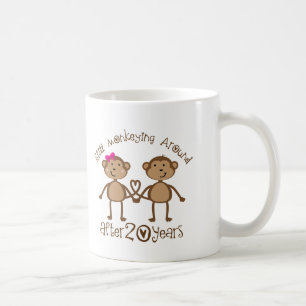 20. Hochzeitstag-Geschenke Kaffeetasse