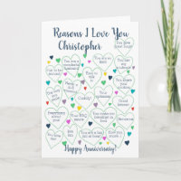 20. Hochzeitstag Gründe für die Liebe