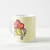 20. Hochzeitstag Kaffeetasse (Vorderseite Links)