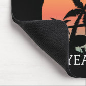 20. Hochzeitstag Kreuzfahrt nur verheiratet 20 Ye Mousepad (Ecke)