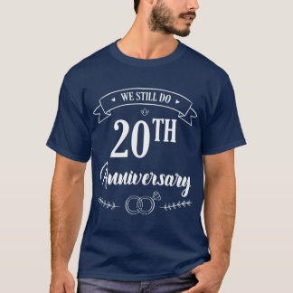 20. Hochzeitstag T-Shirt