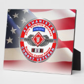 20. Ingenieur Brigade Afghanistan Veteran Fotoplatte (Seite)