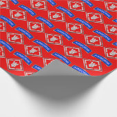 20. Ingenieur-Brigade-Im Flugzeug Geschenkpapier (Ecke)