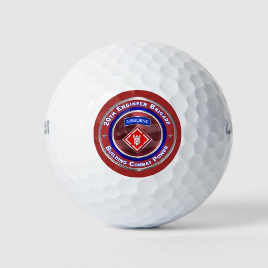 20. Ingenieur-Brigade-Im Flugzeug Golfball (Vorderseite)