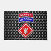 20. Ingenieur Brigade Im Flugzeug Sapper Fußmatte (Vorderseite)