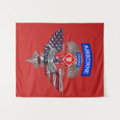 20. Ingenieur Brigade-Im Flugzeug Veteran Wandteppich (Vorderseite (Horizontal))