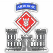 20. Ingenieurbrigade Aufkleber (Vorderseite)