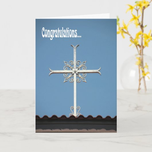 20 Jahre als Priester Karte (Gelbe Blume)