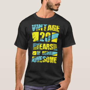 20 Jahre alt 20. Geburtstag 5 T-Shirt