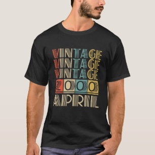 20 Jahre alt - Gebildet im April 2000 - Vintag 20. T-Shirt