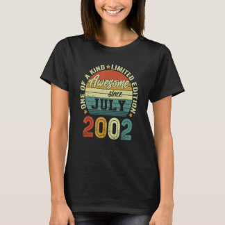 20 Jahre alt Geburtstag Phantastisch seit 20. Juli T-Shirt