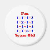 20 Jahre alt! Magnet (Vorne)