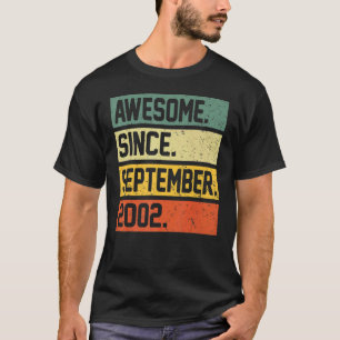 20 Jahre alt Phantastisch seit September 2002 20. T-Shirt