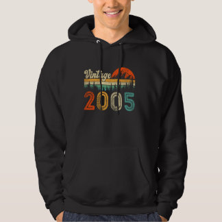 20 Jahre alte Geschenke Männer Frauen Vintag 2005 Hoodie