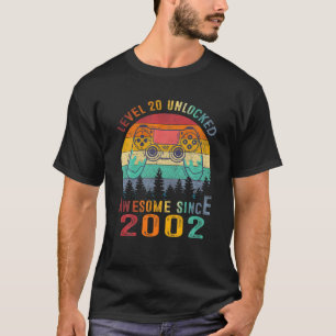 20 Jahre Alte Geschenke Stufe 20 Unverschlossen Ph T-Shirt