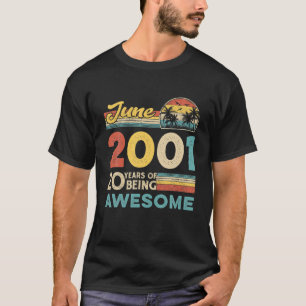 20 Jahre alter Budgie Parakeet Lover Geburtstag Ni T-Shirt