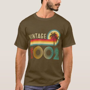 20 Jahre altes Geschenk Männer Frauen Vintag 2002  T-Shirt