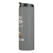 20 Jahre auf dem 20. Arbeitsjahr Thermosbecher (Nach rechts gedreht)