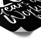 20 Jahre Betriebsjubiläum überlebter Mitarbeiter Poster (Ecke)