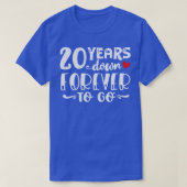 20 Jahre bis zum Ende T-Shirt (Design vorne)