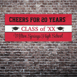 20 JAHRE! Celebration Class Wiedersehen-Banner Banner