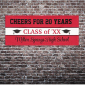 20 JAHRE! Celebration Class Wiedersehen-Banner Banner