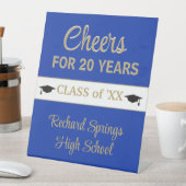 20 JAHRE! Celebration Class Wiedersehen Sockelschild (In Situ)