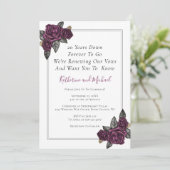 20 Jahre Einladung zur Hochzeit (Stehend Vorderseite)