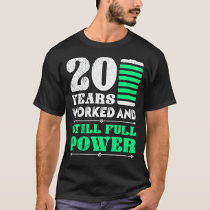 20 Jahre Firmenjubiläum T-Shirt