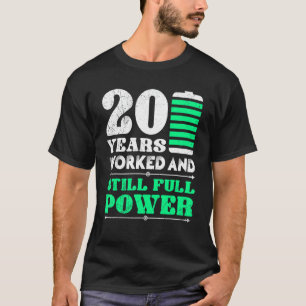 20 Jahre Firmenjubiläum T-Shirt