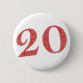20 Jahre Jahrestag Button (Vorderseite)