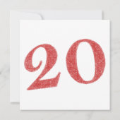 20 Jahre Karte (Rückseite)