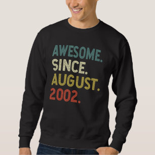 20 Jahre Phantastisch seit August 2002. Geburtstag Sweatshirt